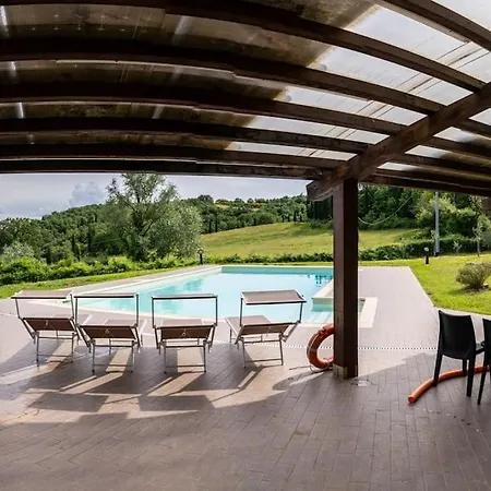 Villa Piccolo Ulivo Ranch With Panoramic Pool