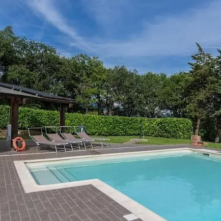 Piccolo Ulivo Ranch With Panoramic Pool Subbiano