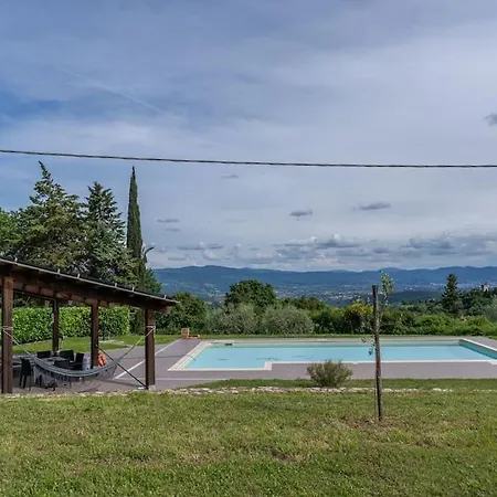 Piccolo Ulivo Ranch With Panoramic Pool Villa *